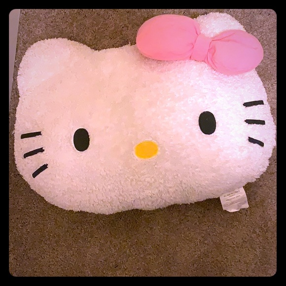 hello kitty plush pillow